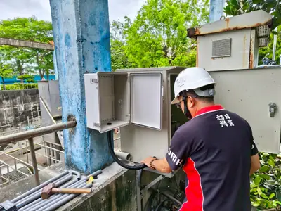 大甲幼獅產業園區污水處理廠 施工紀錄 1