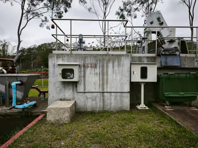 苗栗縣公共污水處理廠 明德進流監測設備