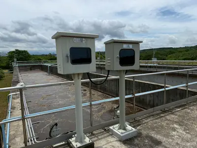 苗栗縣公共污水處理廠 後龍好氧監測設備